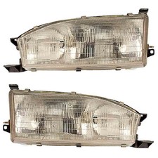 For Toyota Camry 1992 1993 1994 Pair Headlights Tcp For Toyota Camry 1992 1993 1994 Pair Headlights Tcp