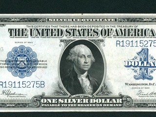 $1 1923 ((VF )) Silver Certificate PAPER CURRENCY AUCTIONS
