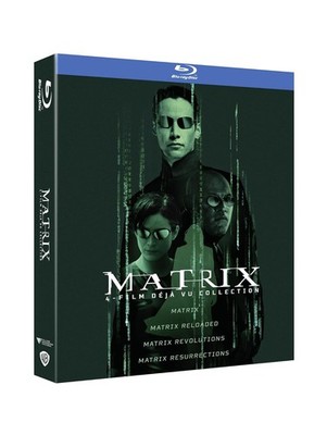4 Blu-ray MATRIX COLLECTION 4 FILM Viereck komplette Serie neu versiegelt