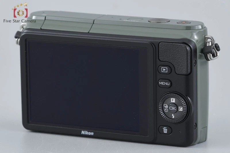 Cámara digital Nikon 1 S1 caqui 10,1 MP "Contador de obturadores 149" [Excelente] Foto 3 de 4