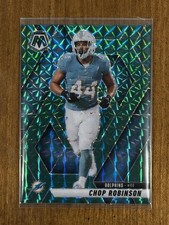 Chop Robinson 2025 Panini Mosaic Green Prizm Card #20 Miami Dolphins