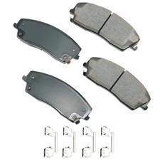 Genuine AKEBONO Akebono ProACT Ultra Premium Ceramic Disc Brake Pad Kit ACT1056