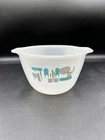 VTG Anchor Hocking Fire King Atomic Blue Heaven Mixing Bowl 1960’s