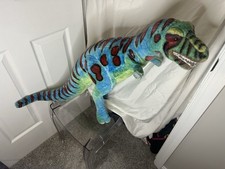 Melissa  Doug Large Plush Dinosaur T-Rex Colorful  Kids Toy Collectible