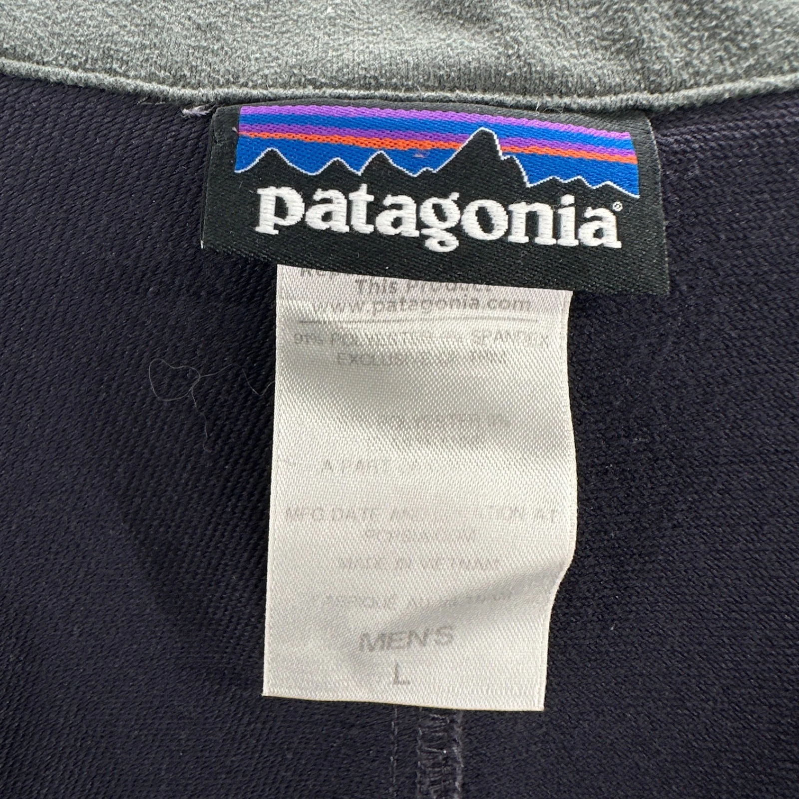Patagonia Jacket Mens Large L Purple Full Zip Hiking Outdoor Simple Guide Hoody image 8