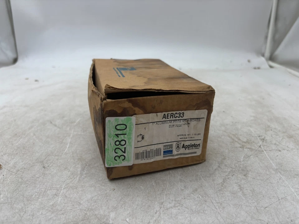 Caja de montaje Appleton AERC33 1" 30A aluminio Powertite Foto 3 de 3