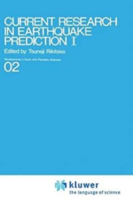 Current Research in Earthquake Prediction Hardcover