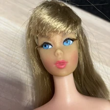 Vintage Mattel 1160 TNT Barbie Doll - Summer Sand Twist N Turn - Bend Legs C10