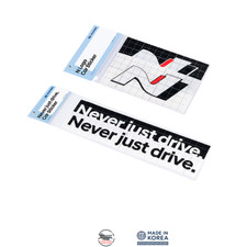 Genuine Oem Hyundai N Performance Logo Car Sticker Decal Elantra Veloster Genuine Oem Hyundai N Performance Logo Car Sticker Decal Elantra Veloster