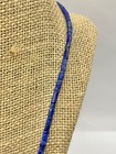 Artisan Handmade Lapis Lazuli Beaded Statement Collar Necklace — photo 4