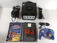 Nintendo GameCube Console Bundle Black Smash Bros Melee All Characters Tested