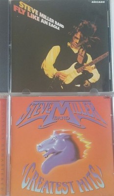 2 CDs Steve Miller Band - Fly like an eagle + Greatest hits