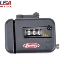 Clip-On Fishing Line Counter Automatic Release Easy Setup Depth Monitor New