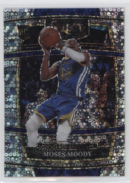 2021-22 Panini Select Concourse Disco Prizm Moses Moody #62 0ud4