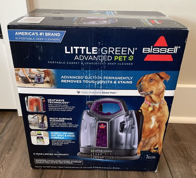 #ad #ad BISSELL Little Green ProHeat Advanced Pet Carpet amp; Spot Cleaner Car 2513W $72.95