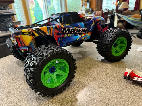 Custom Traxxas MAXX Rock N Roll 8s Hobbywing Max6 4985SL 90+ MPH FAST VIDEO 2085 - Picture 5 of 16