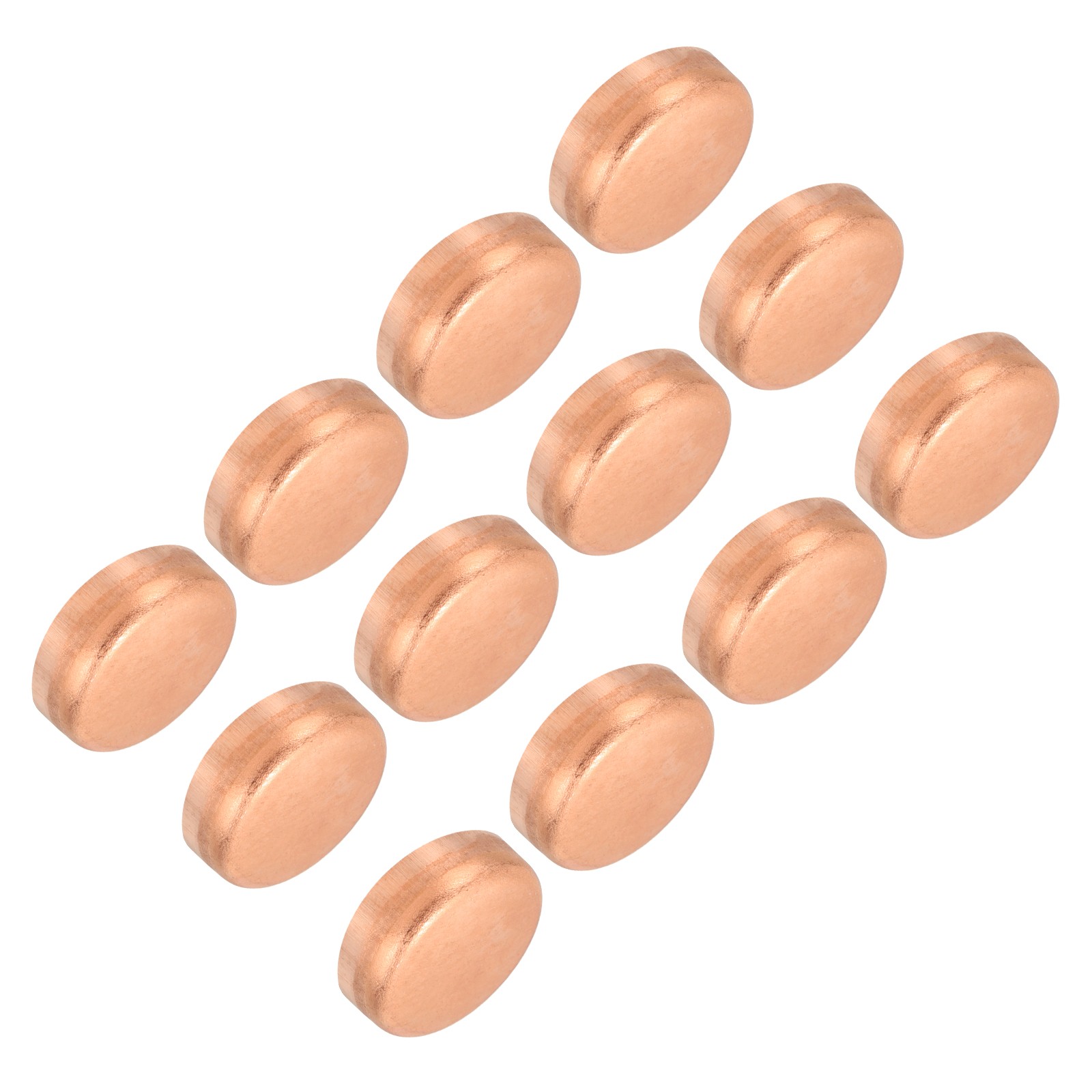 5/8 Inch ID Copper Pipe End Cap 12Pcs Copper Fitting Cap Sweat Plug Connection