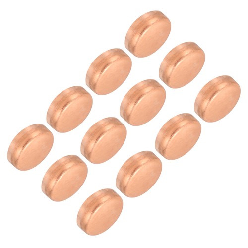 5/8 Inch ID Copper Pipe End Cap 12Pcs Copper Fitting Cap Sweat Plug Connection