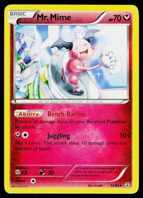 Pokemon Mr. Mime Generations 52/83 NM