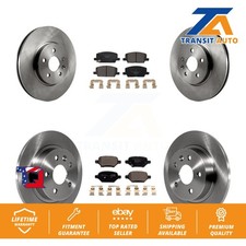 Front Rear Disc Brake Rotors And Ceramic Pad Kit For Buick Encore Chevrolet Trax