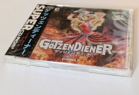 Gotzen Diener W/Obi PC Engine Turbo Grafx CD ROM Retro Unused Game Good NTSC-J