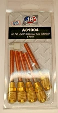 5 Pack JB INDUSTRIES A31004-G, 1/4" Access Valve Extension Tubes