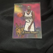 SkyBox 1995-96 NBA Hoops Shawn Respert Rookie Milwaukee Bucks Card #270. rookie card picture