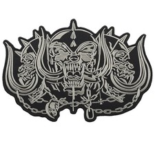 Motorhead Back Patch Warpig Snaggletooth Embr...