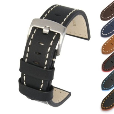 Genuine Leather Watch Strap for Smart Watches Quick Release Uhrenarmband