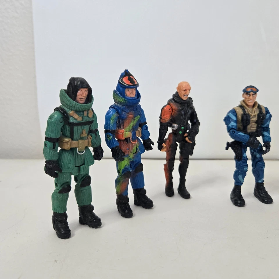 Lote de 9 figuras de acción militar Lanard The Corps 4" mixtas 2003-2010 Foto 2 de 4