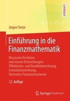 EinfüHrung In Die Finanzmathematik ~ JüRgen Tietze ~ 9783658071561