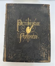 Picturesque America or The Land We Live In Vol 1 1872 William Cullen Bryant 1st