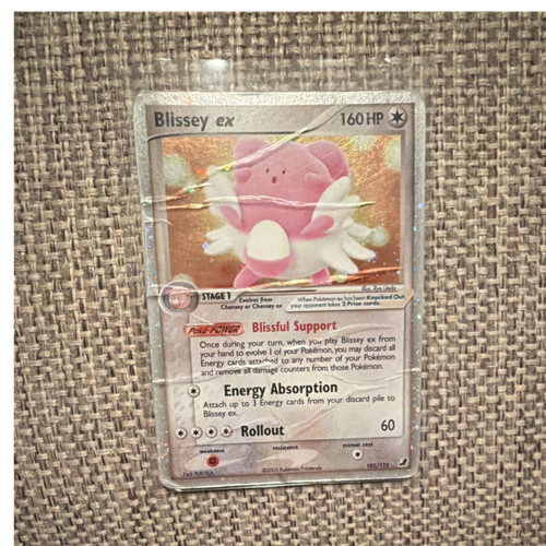 Pokemon TCG Blissey ex 101/115 EX Unseen Forces Ultra Rare Holo ENG 2005