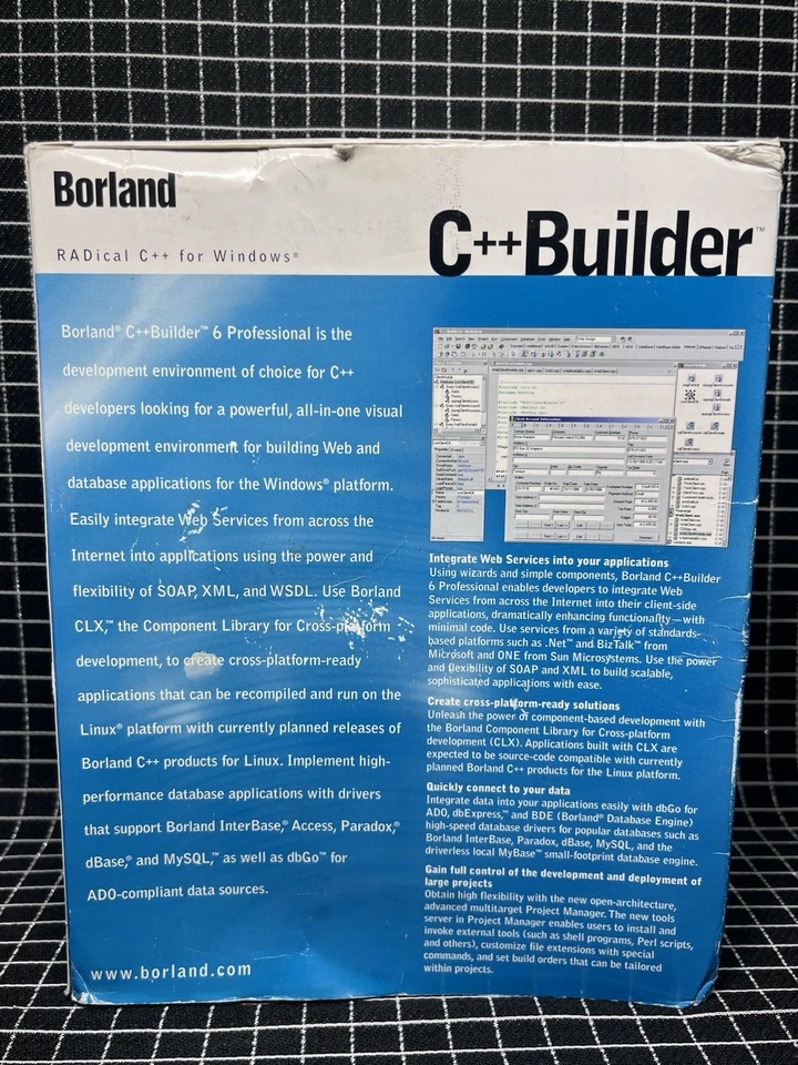 Borland C++ Builder 6 Professional Upgrade set: 7 Disks,Authorization KEYS Kylix - Image 2 of 4