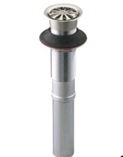 KOHLER K-7129-SN GRID DRAIN W/O OVERFLOW POLISHED NICKEL