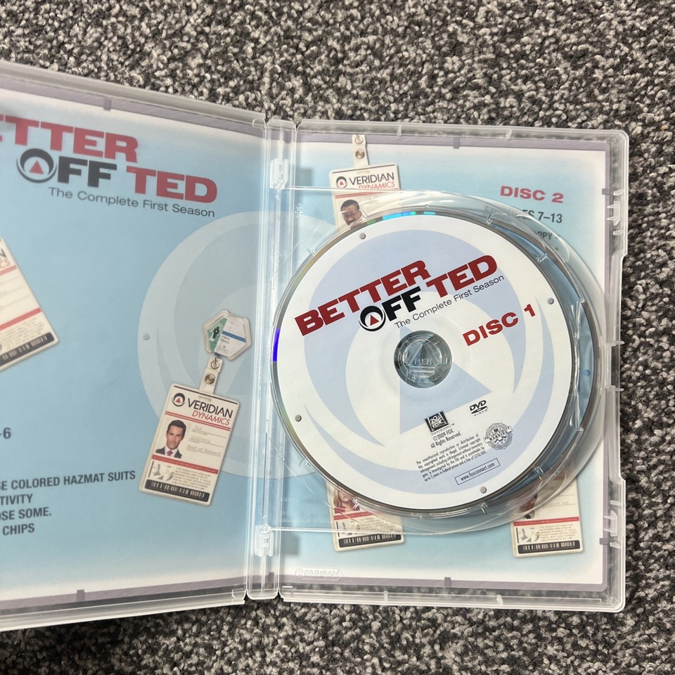 Better Off Better Off Ted Complete First Season DVD Region 1 Import | eBay UK