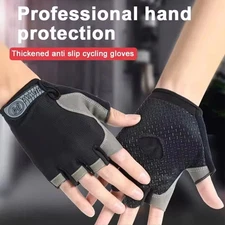 Sports gloves - Men's and Women's Half-Finger Summer Lightweight Anti-Slip and W