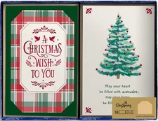 DaySpring - A Christmas Wish to You - 18 Assorted Christmas Boxed Cards and Enve