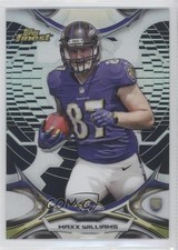 2015 Topps Finest Hot Box Black Refractor Maxx Williams #144 2u3