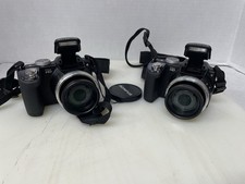 Lot of 2, Olympus SP-720uz Digital Cameras. 14MP - NOT WORKING PARTS ONLY 