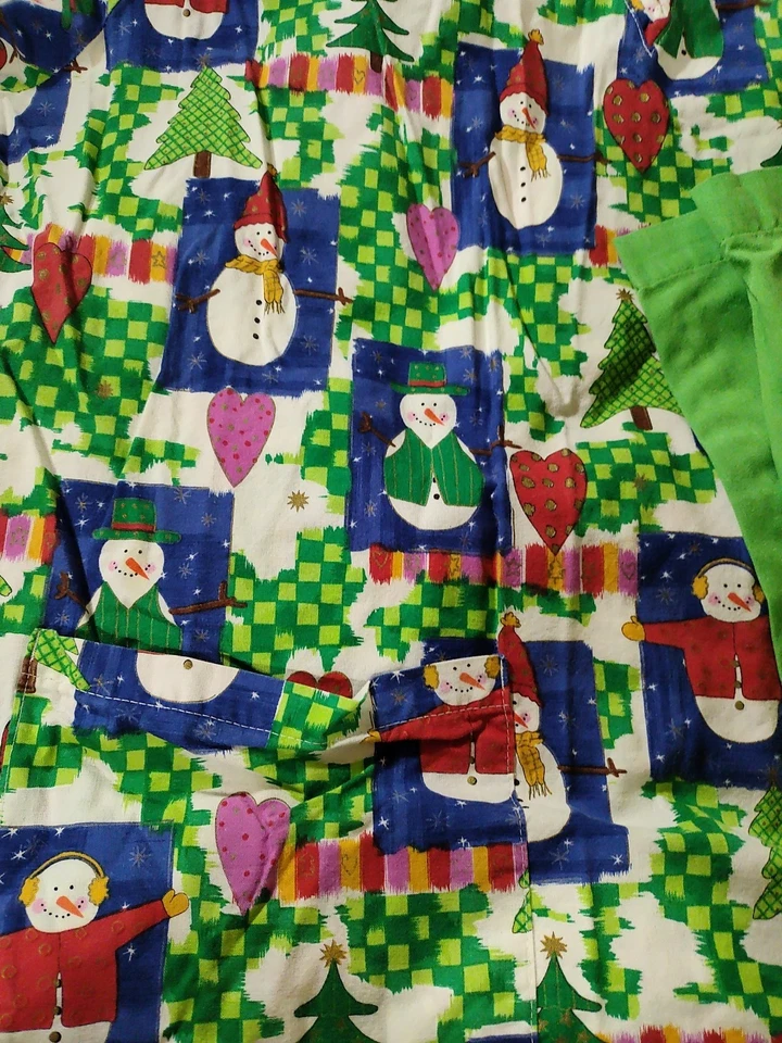 JUEGO DE EXFOLIANTES LANDAU TALLA L Parte superior M inferior Navidad 🎄 Excelente estado Foto 2 de 3