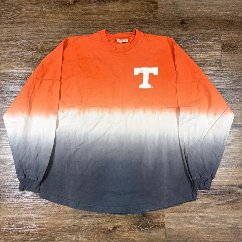 Spirit Shirt Women's L Tennessee Volunteers Orange  Long Sleeve Puff Graphic - Image 2 of 4