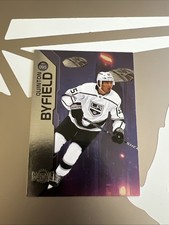 2023-24 SkyBox Metal Universe #095 Quinton Byfield Kings Hockey Card