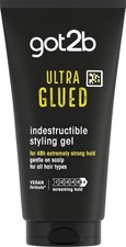 Got2b Glued Ultra Styling Hair Gel 150ml Glued Styling Gel for Extreme Hairstyle