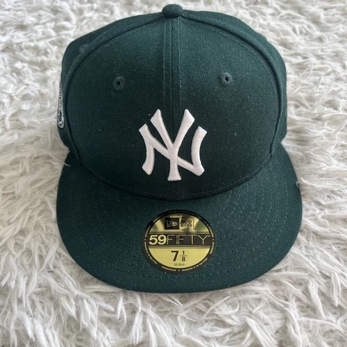 New Era 59FIFTY🔥NY Yankees DSNY NYC Sanitation Fitted Hat Green 7 1/8 Hat Club