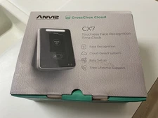 ANVIZ Time Clocks Employees Small Business - CX7 Biometric Clock in and Out M...
