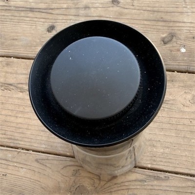 Starbucks Manual Filter Coffee Maker for Ground Coffee, Black/Clear with Filter