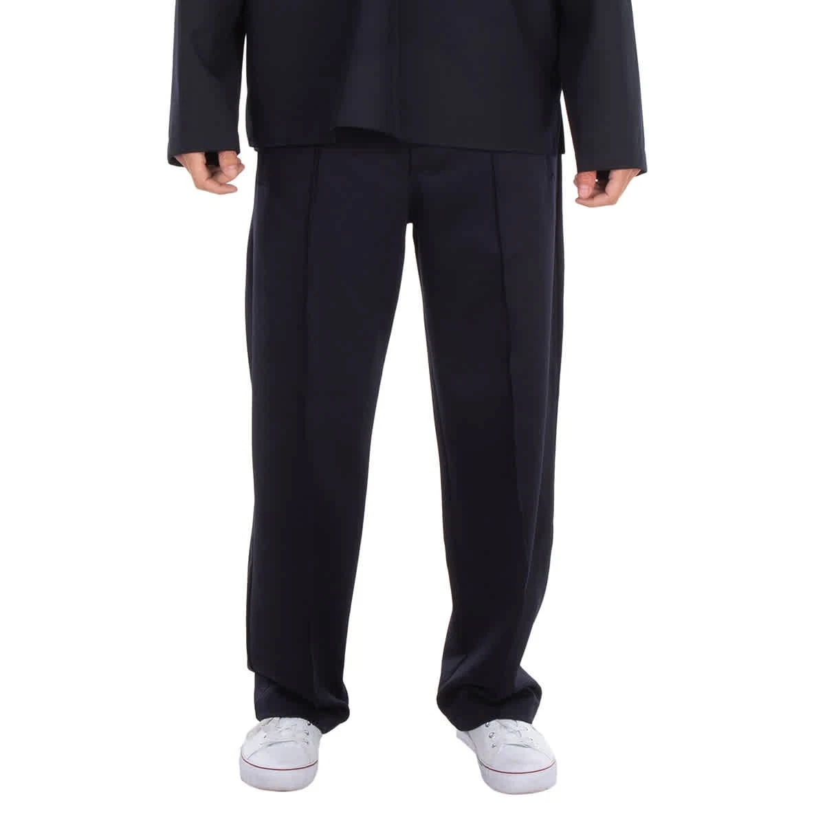 スーツ Emporio Armani basic trousers Emporio Armani Basic Flat-Front Wool Trousers | Neiman Marcus
