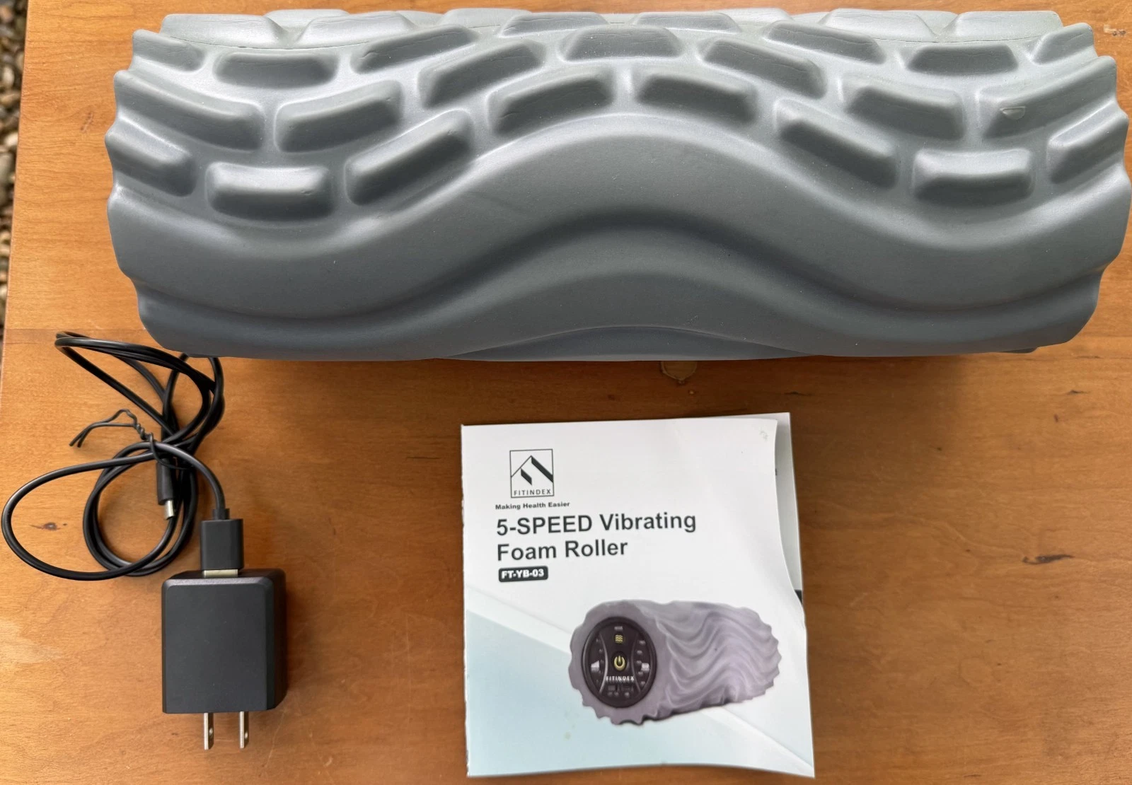 FitIndex Upgraded Vibrating Foam Roller FT-YB-03 5 Speed Massage Recovery Roller
Opens in a new wind