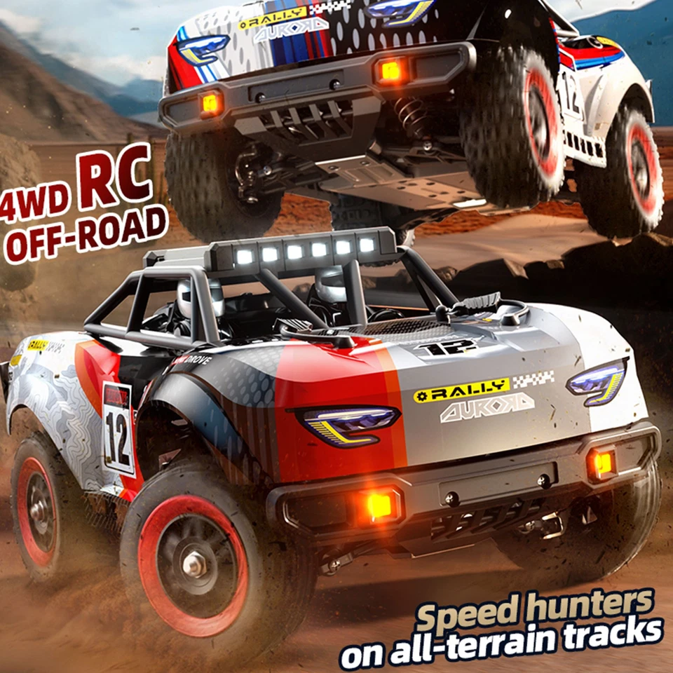 1/18 Brushless RC Short Course Truck Off-Road RC Monster Truck 4X4 RTR 18104PRRX - Image 2 of 4